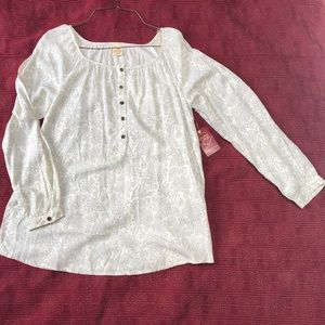 Faded Glory long sleeve NWT sz M (8-10)